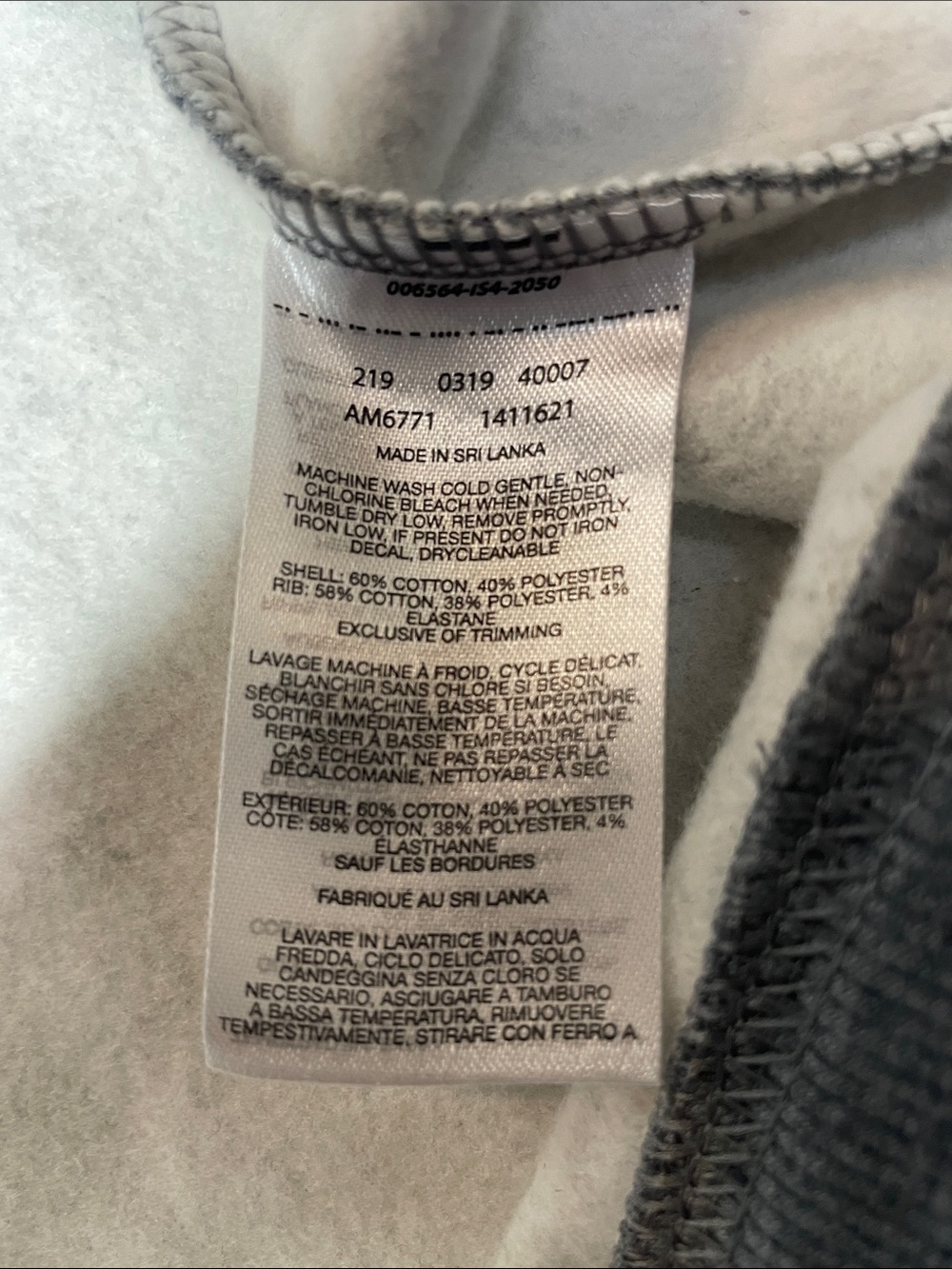 Columbia Men's Heather Gray Half-Zip Pullover Soft Sweatshirt Size L| NWT - Picture 5 of 5